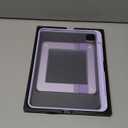 TORRAS Ostand K1 Guardian for iPad Pro 11 inch Case 2025 M5 & 2024 M4, Ultra Stable Stand, Multiple Adjustable Viewing Angles, Slim Protective Kickstand iPad Pro 11 Case with Pencil Holder, Purple