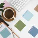 Zonon 24 Pieces Cool for School Sticky Notes Inspirational 3 x 3 Inch Classroom Theme Notepads Back to School Gift for Teacher Nurse Employee Appreciation Studying Office Supplies (Colorful Style)