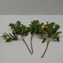 3 PCS Artificial Lemon Branches for Vase 18 Inch Fake Lemons Fruit Picks Faux Lemons Tree Decor Realistic