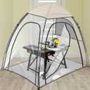 Woanger 1 Set Extra Large Tile Saw Shack, 70. 8 x 51. 2 x 63 Inches, Wet Tile Saw, Shack Easy-to-Assemble, Collapsible Storage Tent