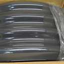 AHEONLAR 3 Pack 6x3x1ft Galvanized Raised Garden Bed, Oval Durable Planter Boxes Outdoor for Vegetables, Fruits, Flowers and Plants, Quick Assembly, Grey, 6x3x1ft