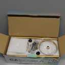 CASABOLA 2 Pack Cordless Table Lamp,Portable LED Desk Lamp, 5200mAh Battery Operated, 3 Color Stepless Dimming Up, for Restaurant, Bedroom, Bars, Outdoor Party, Camping, Coffee Shop Night Light Gold