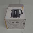Toastmaster Electric Kettle by Select Brands - Cordless Electric Water Boiler for Coffee, Tea & More - Use This Electric Tea Kettle in Your Kitchen or Dorm - 1.7 Liters, Black