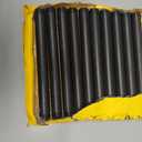 Niubid 10 Pack 1/2 Inches x 8 Inches Black Malleable Steel Nipples Fitting, DIY Steampunk Industrial Vintage Style.