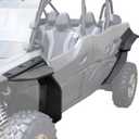 SAUTVS XXL Wider Fender Flares for Kawasaki Teryx KRX4 1000, Front Rear Extended Mud Flaps Mud Guards Extension for Kawasaki Teryx KRX 4 1000 2023 2024 2025 Accessories