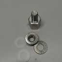 Bike Hub Axle Hitch Adapter, Universal Bicycle Trailer Coupling Adapter Extension (M10 x 1,0 (for 9.76~10 mm OD))