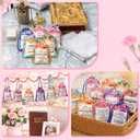 Sanwuta 60 Pcs Mother's Day Christian Drawstring Gift Bags Bulk Church Gifts Floral Inspirational Religious Bible Verse Candy Bags for Women Mom Mother's Day Party Favors