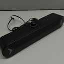 LENRUE Computer Speakers, Wired USB-Powered Sound-bar with 10W Stereo Sound for PC Desktop, Plug-n-Play (A39PRO /Black)