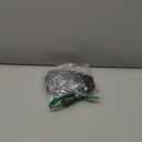 REORIA Women's Trendy Sexy Boat Neck Bell Sleeve Sheer Mesh Going Out Bodysuit Tops (Medium, Black)