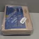 Bedsure Deep Pocket Queen Sheets Set - Fits Mattresses Up to 21 Inches Thick - 4 Piece GentleSoft Bed Sheets, Moisture Wicking, Soft & Cooling Bedsheet & Pillowcases, Easy & Secure Fit, Brown