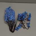 JAKY-Global Babys Breath Fabric Cloth Artificial Flowers 6 Bundle European Fake Silk Plants Decor Wedding Party Decoration Bouquets Real Touch DIY Home Garden(Blue)