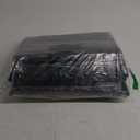 Fokyfok 2 Pack Under the Bed Storage Containers, 36 inch Long Underbed Storage with Wheels, 7.3 inch Height Under Bed Shoe Storage, Large Rolling under bed Clothes Storage Drawers with Lid for Dorm, Black