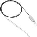 RO6G 946-0897 Snowblower Drive Cable for Craftsman Cub-Cadet Yard-Machine MTD Troy-Bilt Ryobi Snow Blowers/Snow Thrower Replace 746-0897 746-0897A 946-0897A 677-0424 Auger Control Cable