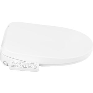Electric Bidet Toilet Seat Elongated, Heated Smart Toilet Seat Side Control