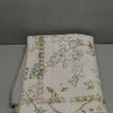 jinchan Yarden Botanical Birds 3x5 Ivory Area Rugs for Entryway Washable Non Slip Soft Nature Plants Modern Kids Room Carpet Vintage Ultra Thin Low Pile Rug for Living Room Kitchen Bathroom Front Door