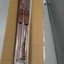 DJAR Art Easel for Painting, Tool-Less Installation Adjustable Wooden Painting Easel Stand for Adults, Artist, Beginners, Hold Canvas up to 39'', Walnut