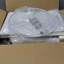 Rustic Deer Antler Table Lamps Set of 2 for Bedroom Farmhouse Bedside Lamps with USB A+C Ports for Living Room End Table Hunting Themed Cabin Lamp Pull Chain Linen, Bulbs Not Included