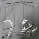 44-48" W x 71" H Pivot Glass Shower Door,Pivot Sliding Shower Door with 1/4"(6mm) Clear Glass, Brushed Nickel