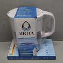 Brita Tahoe Water Filter Pitcher, BPA-Free Water Pitcher, Replaces 1,800 Plastic Water Bottles a Year, Lasts Two Months or 40 Gallons, Includes 1 Filter, Kitchen Accessories, Large - 10-Cup Capacity