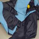 Lewtemi 10 ft Extra Large Non-Slip Splash Pad 120" for Adult Kids and Dog, Giant Thicken Sprinkler Pool Summer Outdoor Toys Fun Backyard Fountain Play Mat for Family Pet Dog(Blue,Cute Style)