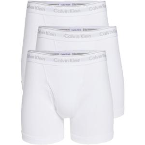 Calvin Klein Mens Cotton Classics 3-Pack Boxer Brief, X-Large