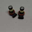 NHHEO H11/H8/H16 LED Light Bulbs H9 6500K Xenon White 42SMD 3030 Chips Fog Lamps/DRL, 360-degree Super Bright Plug-N-Play Halogen Replacement(2Pcs)