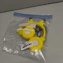 Wireless Kids Headphones with 7-Color LED Lights, 85dB Safe Volume & 40H Playtime  Ultra-Soft Over-Ear for School Travel (Yellow)