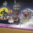 LEGO Disney Tim Burton's The Nightmare Before Christmas Decor - Building Set for Adults for Display, Ages 18+ - Collectible DIY Craft for Fans of Iconic Movie with Minifigures Included - 21351