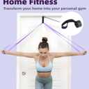 Fitense Resistance Bands Set - Pull Up Bands for Men Women, Exercise Bands Resistance with Door Anchor, Training Poster & Pouch for Body Stretching, Pull Up Assist