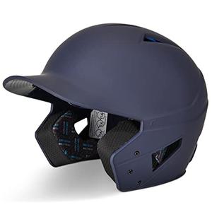 CHAMPRO HX Gamer Performance Baseball Batting Helmet in Solid Color Matte Finish, Size 6.5-7