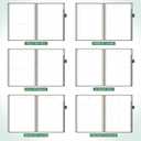 2 x And Per Se Teacher Planner 2025-2026 Academic Year -Teacher Lesson Planner from July 2025 to June 2026, 8.5" x 11", Weekly & Monthly Planning for Teachers with Monthly Tabs, Stickers (Forest Green)