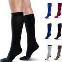 Compression Socks (Large, Onyx Black)