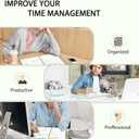 2 x Ymumuda 2026 Planner-2 Year Monthly Planner 2026-2027, JAN.2026 - DEC.2027, 8.5" x 11", 26-27 Monthly Calendar,Large Planner with Spiral Bound, 24 Months Perfect for School OfficeSchedule (H-Grass Green)