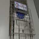 Faicuk Large Collapsible Humane Live Animal Cage Trap for Raccoon, Opossum, Stray Cat, Rabbit, Groundhog and Armadillo 32 x 11 x 13 Inch