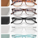 JOLISU 6 Pack Reading Glasses for Women - Readers for Women, Spring Hinges, Sturdy and Durable, Blue Light Protection (1.5)