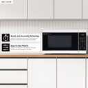 SHARP Countertop Microwave Oven with Removable 12.4" Carousel Turntable, 1000 Watt, 1.1 Cubic Feet, White