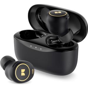 Monster Wireless Earbuds, Bluetooth 5.3 Headphones with Bass Stereo, 32 Hours Playtime, IPX6 Waterproof,USB-C Fast Charging