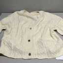 Yousify Womens Cable Knit Cardigans Fall Oversized Long Sleeve Button Open Front Casual Sweater Coats, M, Beige