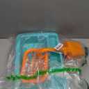 kathson Bird Bathtub,Parrot Shower Box,Automatic Parakeet Bathtub with Faucet,Bird Bathing Tub Container Cage Accessory or Small Medium Birds Cockatiel Lovebird Budgie