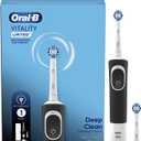 Oral-B Vitality Limited Precision Clean Rechargeable Toothbrush, 1 Refill, Black (White)