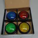 Learning Resources Answer Buzzers - Classroom Must Haves Supplies, Kids Toys, Sound Effect Button, Family Game Shows, Buzzers for Trivia, Participation Tools Boys and Girls Birthday Gifts