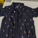 The Children's Place Baby Boys' and Toddler Poplin Short Sleeve Button Down Shirt (3T)