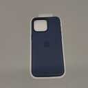 Apple iPhone 16 Pro Max Silicone Case with MagSafe and Camera Control - Denim