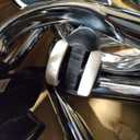 COMHOMA Big and Tall Office Chair, High Back Leather Gaming Chair with Footrest, Executive Ergonomic Office Chair with Pocket Spring Lumbar Support and with Outward Fixed Soft Armrests (Deep Black)