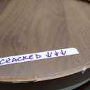 Rustic Wood Serving Tray with Handles  11.8" Round, Decorative Tray for Kitchen Living Room Coffee Table Candle Display Breakfast in Bed, MultiFunctional Food & Beverage Wooden Tray, Farmhouse Style