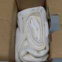 MIULEE Decorative Linen Euro Sham Pillow Covers 24x24 Cream White Boho Farmhouse Neutral Couch Throw Pillows for Bed Pack of 2 Accent Modern Pillowcase Sofa Livingroom Home Decor