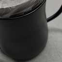 Electric Kettle, Electric Gooseneck Kettle with 6 Temperature Control Presets and LED Display, 0.8L/27.05oz, 0.8mm Ultra-Fine Spout, 304 Stainless Steel Inner, 1000W Gooseneck Kettle, Matte Black