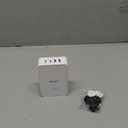 Outlet Splitter with 6 AC Side Outlets, Flat Wall Outlet Extender with PD 20W USB C, 3-Sided Electrical Outlet Extender with 4 Cable Clips for Behind Couches, Nightstands, Desks, TV