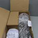 Geedel Rotary Cheese Grater, Kitchen Mandoline Vegetable Slicer with 3 Interchangeable Blades, Easy to Clean Rotary Grater Slicer for Fruit, Vegetables, Nuts (White)