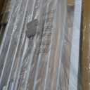 ALLAIBB White 40.55" Extra Tall Wide 57.48-74.4" Baby Gate Pressure Mounted Walk Through Child Kids Safety Toddler Tension Pet Dog Gates with Extension for Doorways Kitchen